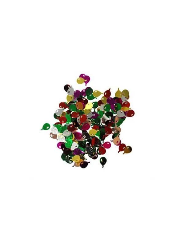 Confettis de table ballons multicolores  - 1 - Déguiz Fêtes - Votre partenaire pour tous les événements