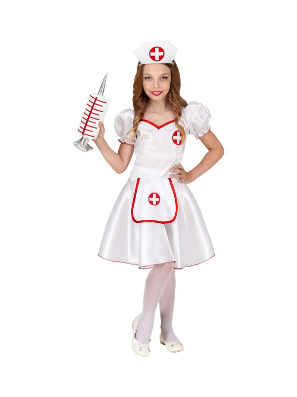 Déguisement infirmière fille (robe et coiffe)