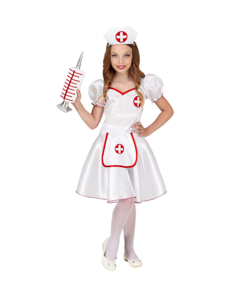 Déguisement infirmière fille (robe et coiffe)