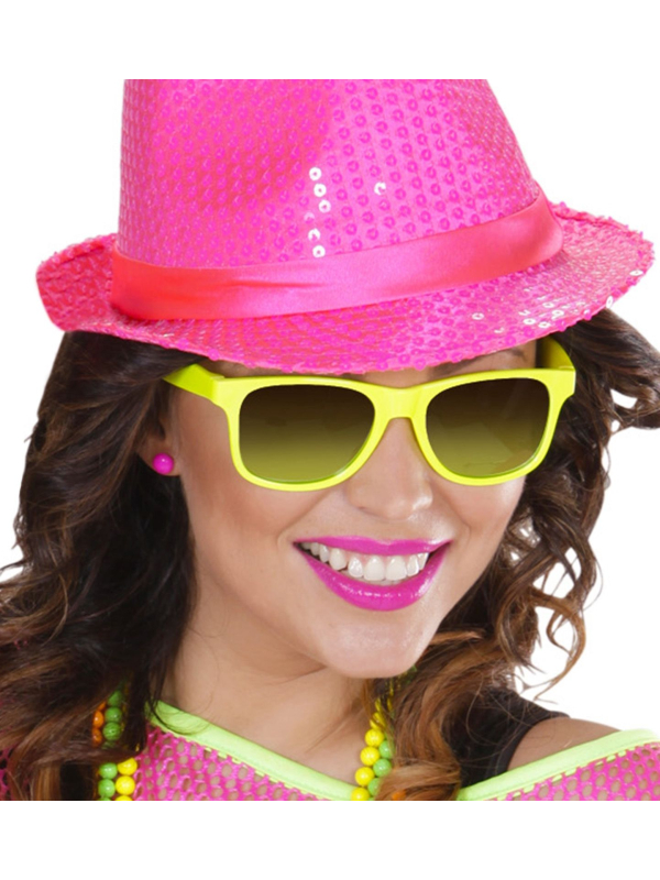Lunettes fluo/néon années 80 avec lentilles Révo - 4 couleurs  - 3 - Déguiz Fêtes - Votre partenaire pour tous les événements