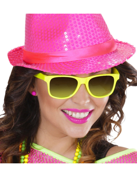 Lunettes fluo/néon années 80 avec lentilles Révo - 4 couleurs  - 3 - Déguiz Fêtes - Votre partenaire pour tous les événements