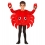 Déguisement de crabe rouge enfant (tabar) 2/5 ans