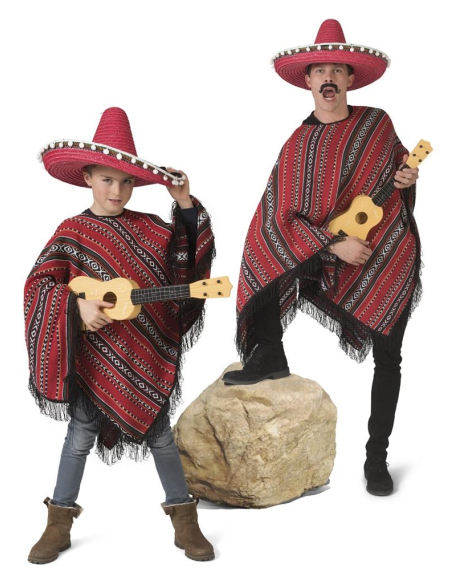Poncho Mexicain Enfant