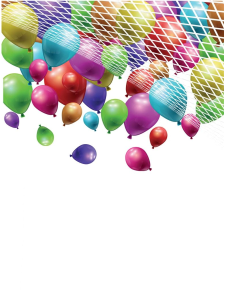 Filet lâcher net pour 200 ballons