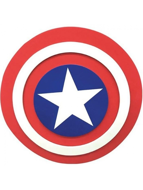 Bouclier Captain America en mousse