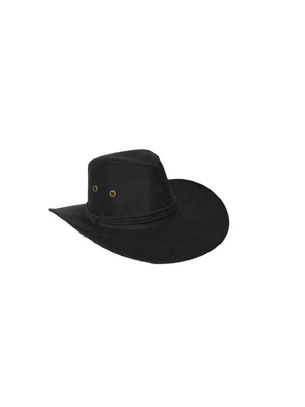 Chapeau Cowboy imitation daim adulte - 3 couleurs au choix