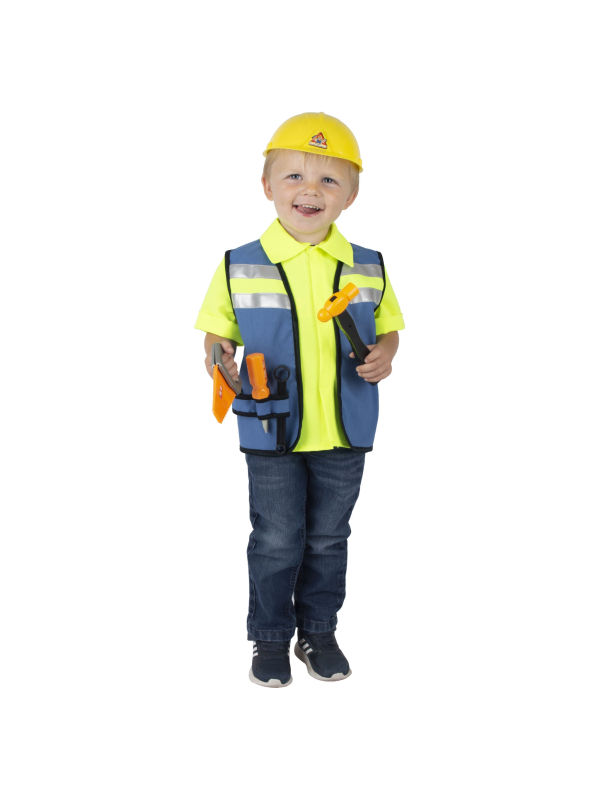 Déguisement de bricoleur pour bébé