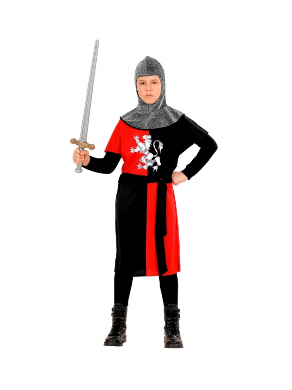 Déguisement chevalier médiéval garçon - rouge