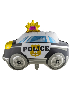 Ballon aluminium Voiture de police