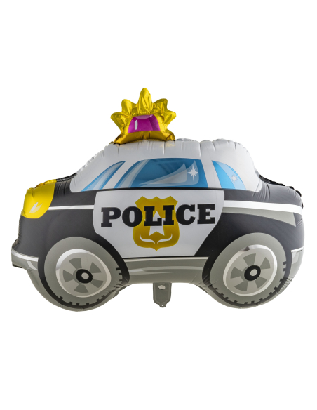Ballon aluminium Voiture de police