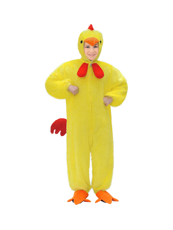 Déguisement Poulet enfant, jaune ou blanc - 3/5 ans