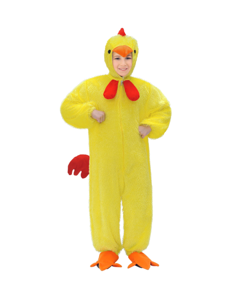 Déguisement Poulet enfant, jaune ou blanc - 3/5 ans