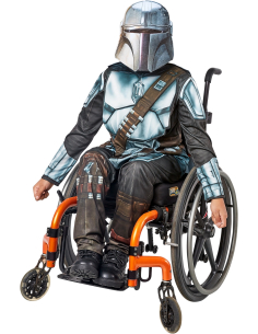 Déguisement Mandalorian garçon, adapté fauteuil roulant 2