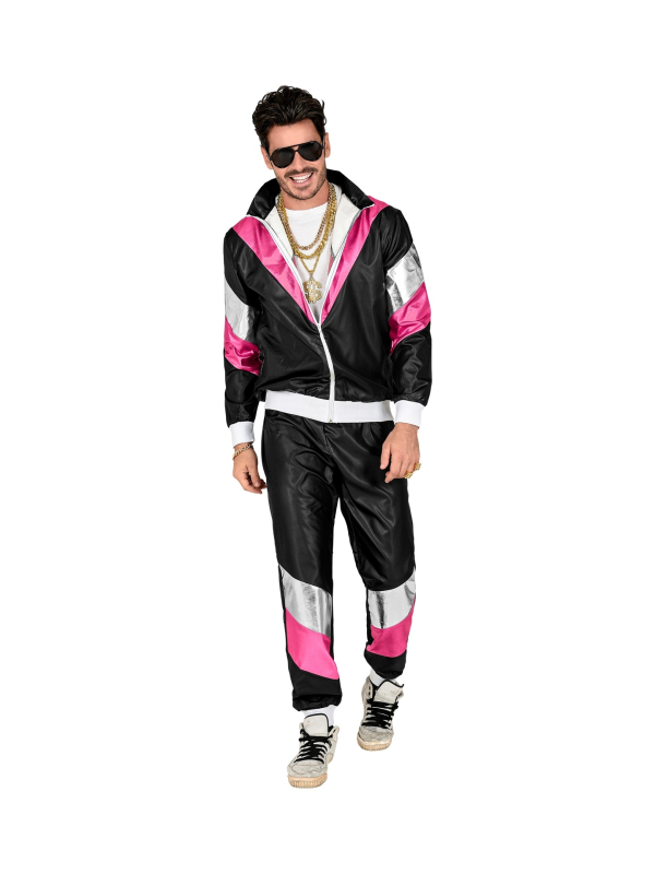 Déguisement années 80 aspect cuir (veste & pantalon)