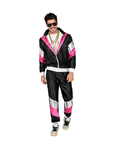 Déguisement années 80 aspect cuir (veste & pantalon)