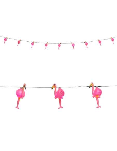 Guirlande lumineuse de Flamands roses - 2.50m