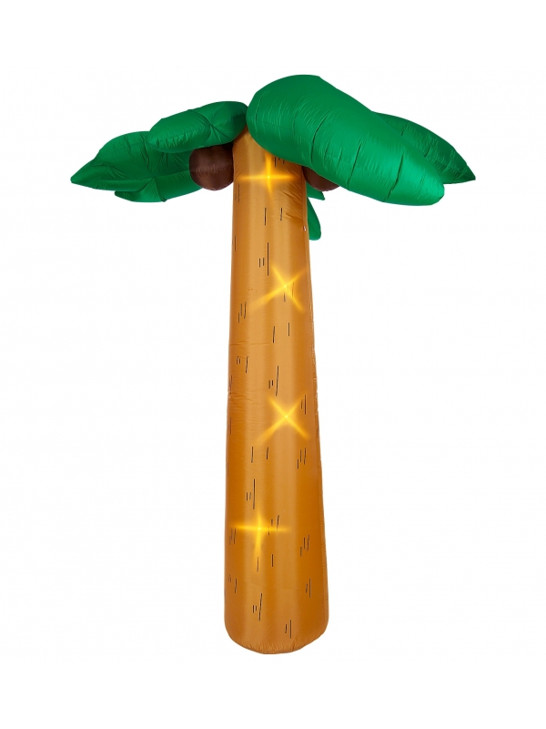 Palmier gonflable lumineux avec ventilateur- hauteur  2.70 m