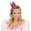 Serre-Tête Couronne Rose Pailletée – Accessoire Princesse & Fête