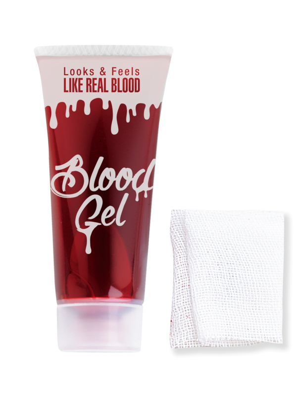 Faux sang en gel avec gaze - 42 ml