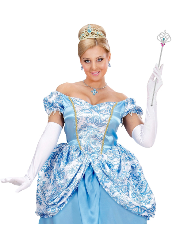 Baguette magique princesse argent