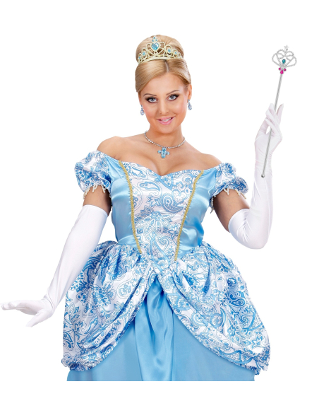 Baguette magique princesse argent