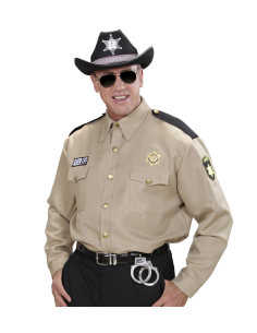 Chemise Sheriff beige homme 2