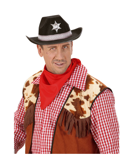 Chapeau de Sheriff homme noir ou marron