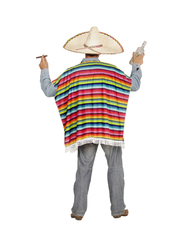 Poncho Mexicain homme