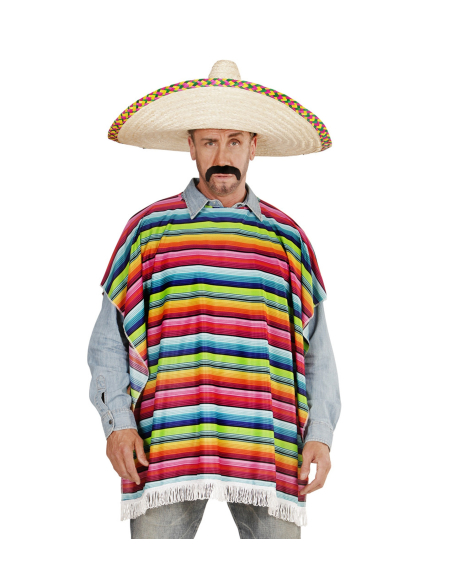 Poncho Mexicain homme