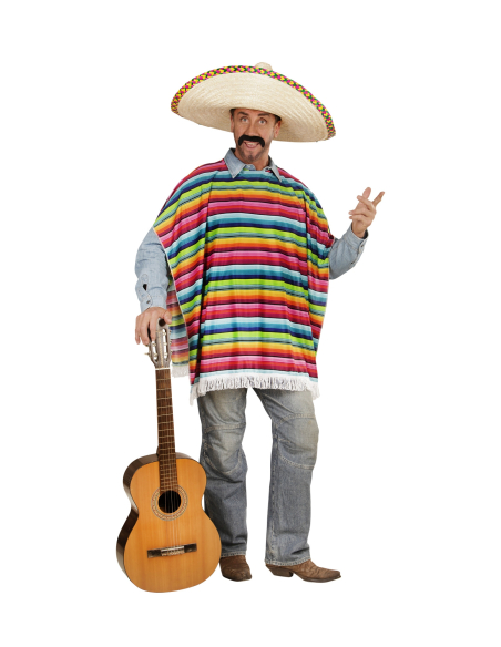 Poncho Mexicain homme