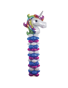 Licorne, structure160cm + ballons