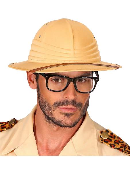 Chapeau Safari pour adulte en tissu