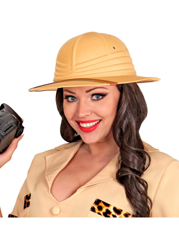 Chapeau Safari pour adulte en tissu