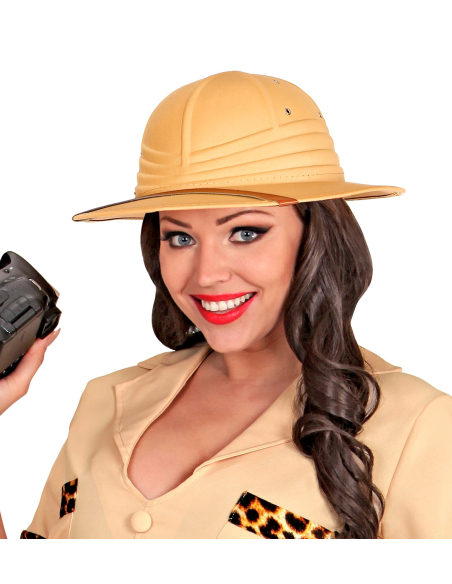 Chapeau Safari pour adulte en tissu