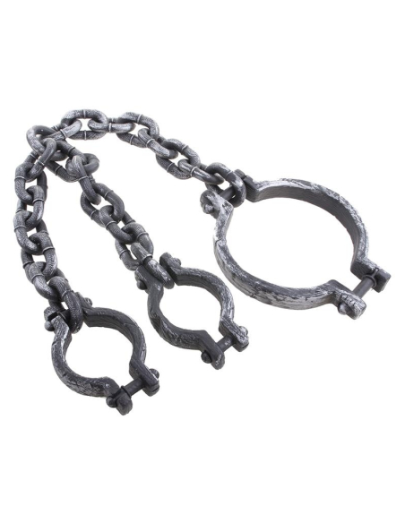Chaine prisonnier pour tête et mains