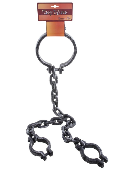 Chaine prisonnier pour tête et mains