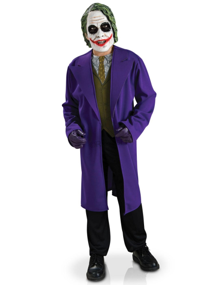 Déguisement Joker enfant™ (veste, masque et gants)