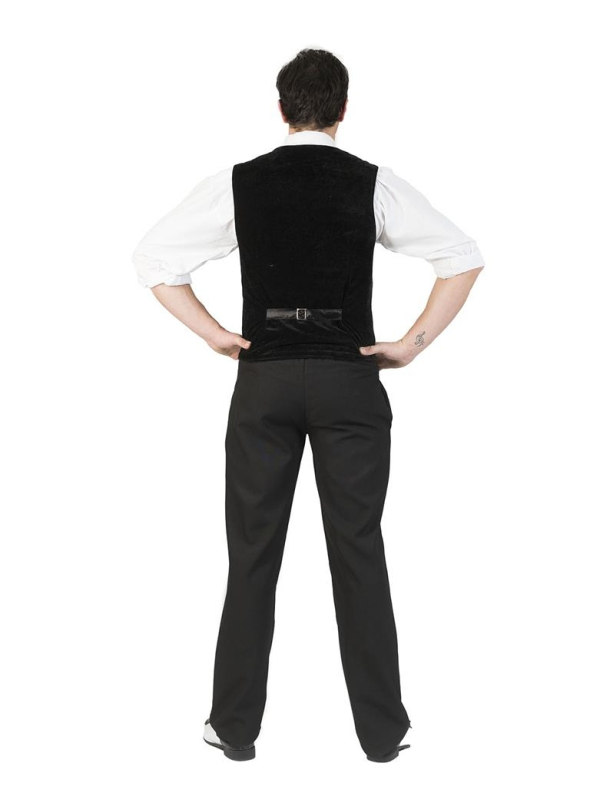Gilet noir et or Homme du S au XXL
