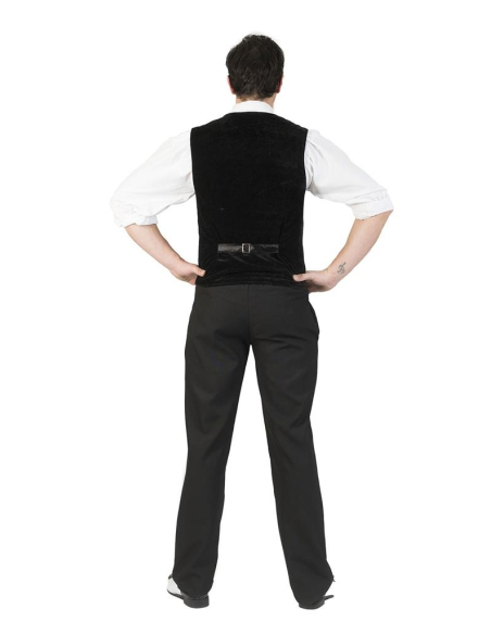 Gilet noir et or Homme du S au XXL