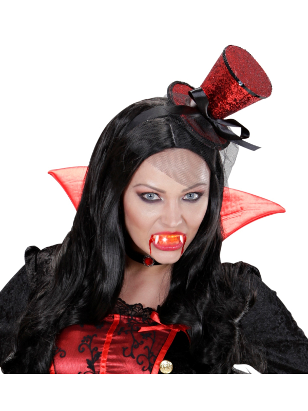 Dents De Vampire Amovibles - Accessoire Costume Halloween - Cosplay Et Mascarade - Réaliste Et Réutilisable - Matière ABS - Taille Adulte