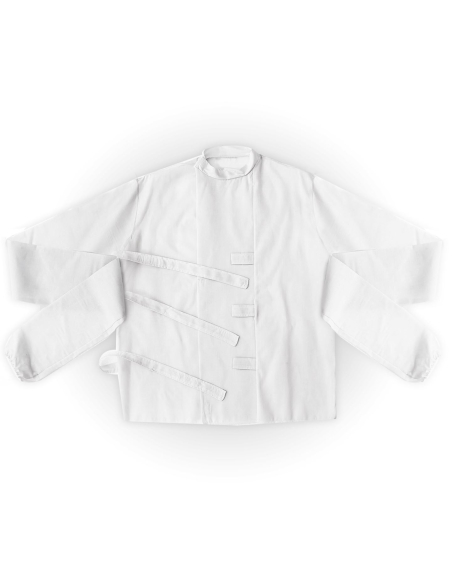Déguisement Camisole de force blanche adulte