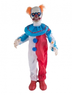 Automate Clown tueur 95 cm (mouvement, son et lumière)
