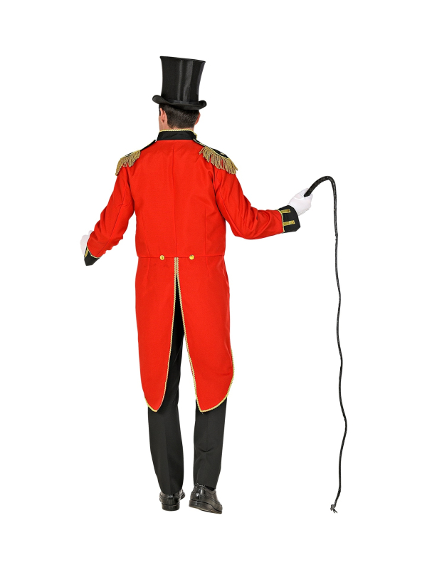 Déguisement directeur de cirque rouge (queue de pie)