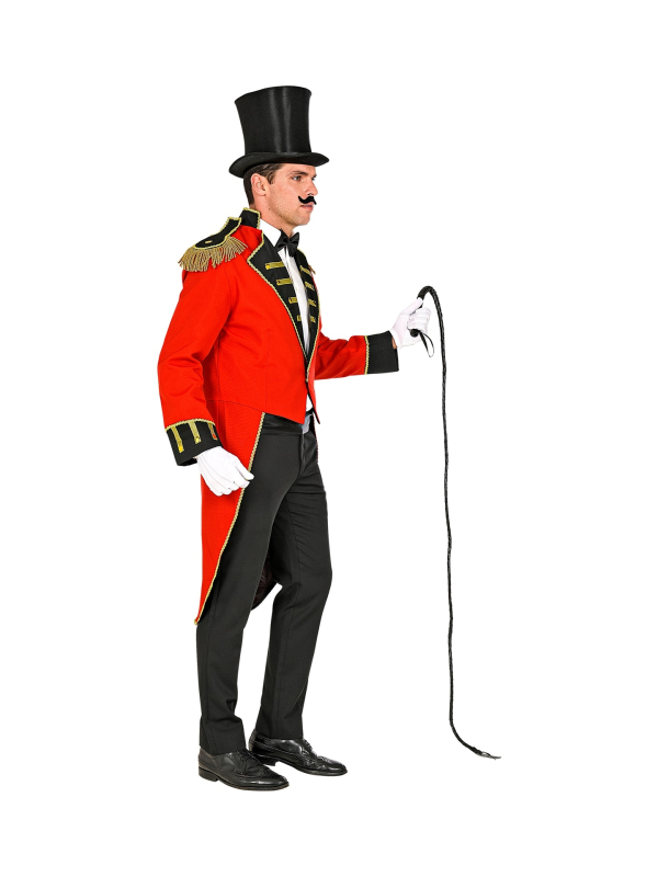 Déguisement directeur de cirque rouge (queue de pie)