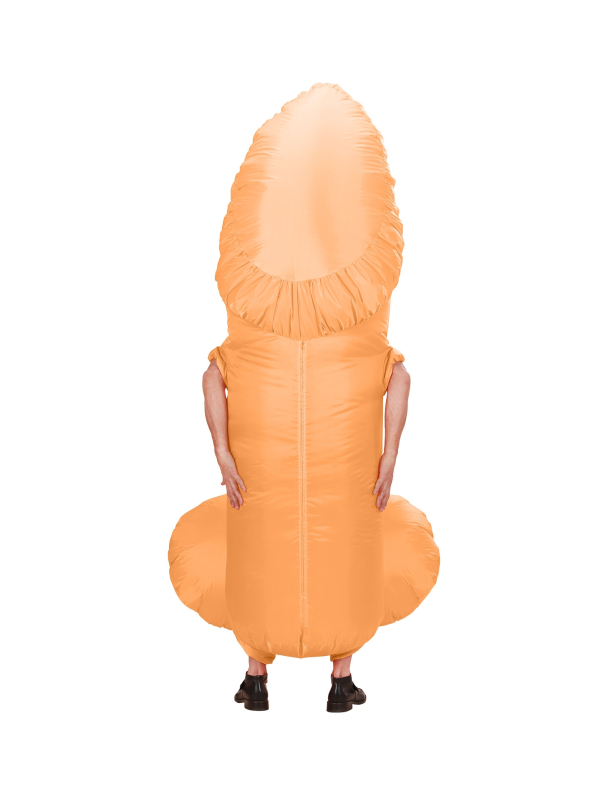 Déguisement zizi avec testicules, gonflable
