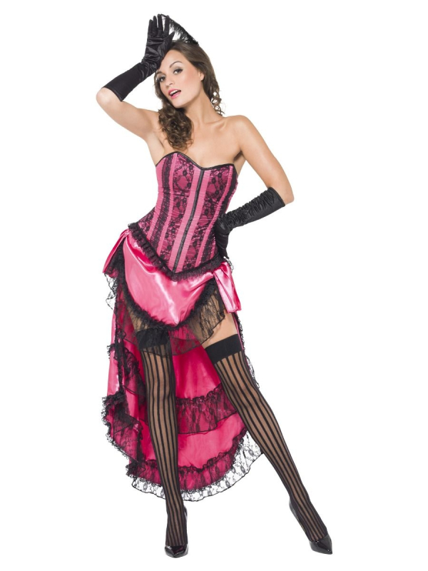 Déguisement de danseuse de cancan haute qualité taille S