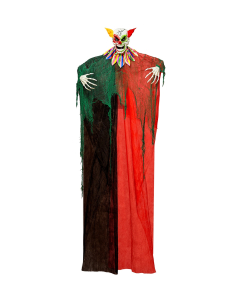 Déco Clown Halloween 240 cm avec lumière et son