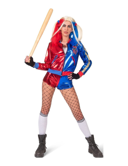 Déguisement Harley Quinn la magnifique (veste & Short)