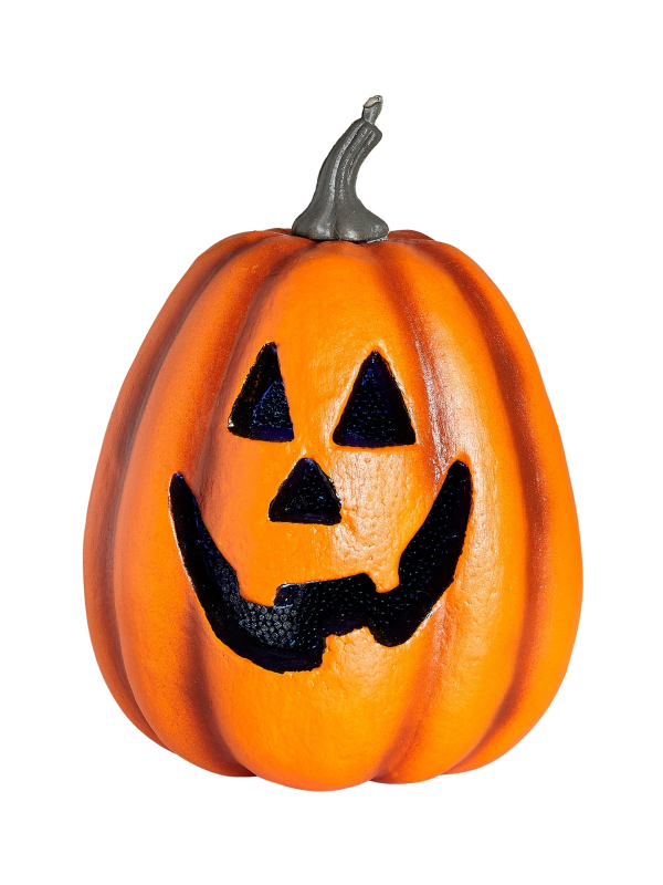 Citrouille Halloween 23 cm avec lumières Led