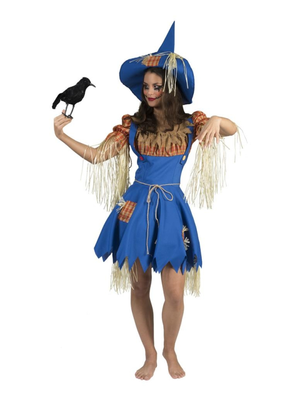 Déguisement Épouvantail Femme avec chapeau